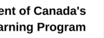 Funded by the Government of Canada's Supports for Student Learning Program